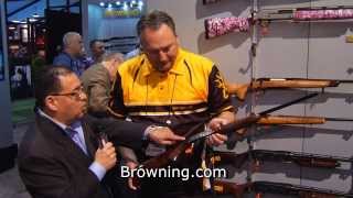 Shot Show 2014 Browning Rifles on The Firearms Channel [upl. by Nomad]