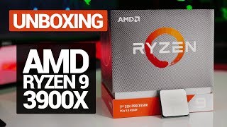 Unboxing AMD RYZEN 9 3900X  Benchmarks [upl. by Washburn465]