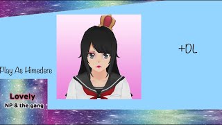 Play as Himedere DL  Yandere Simulator  NP game EP39 [upl. by Olatha]