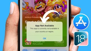 App Not Available This App is Currently Not Available in Your Country or Region  App Store iOS 18 [upl. by Tito899]