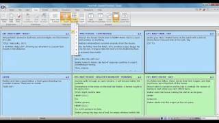 Final Draft 9 for Windows  Index Card and Scene View Tutorial [upl. by Bianchi728]