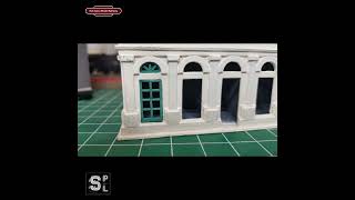 S7  Scratch building the old Valletta Train Station at ĦalZuzzu Model Railway shorts ngauge [upl. by Raskin]