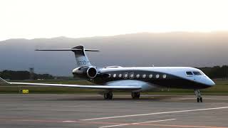 Gulfstream G700 Makes Geneva Debut [upl. by Kurzawa]