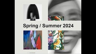 Fashion Trendbooks Spring  Summer 2024 A video presentation [upl. by Russia]