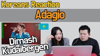 Dimash Kudaibergen  Adagio Ep 6 Reaction Koreans React  Hoontamin [upl. by Binny576]