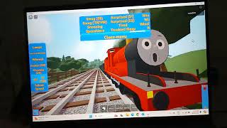 Thomas And Friends Roblox BTWF Definitive Edition Crash Remakes Dirty Objects Crash Remake [upl. by Gnilhsa]