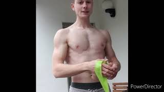 Shredded Resistance  Bands Workout workout health You can do it thanks [upl. by Shamus]