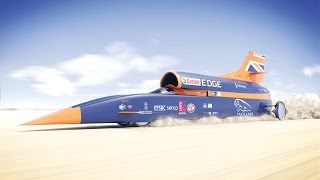 Fly through the 1000mph BLOODHOUND Supersonic Car [upl. by Lawan278]