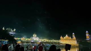 Fireworks at Amritsar Golden Temple [upl. by Aroved]