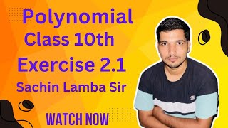 Polynomials  Class10th  Exercise  21  Ncert [upl. by Arriek385]