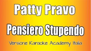 Patty Pravo  Pensiero Stupendo Versione Karaoke Academy Italia [upl. by Zenas]