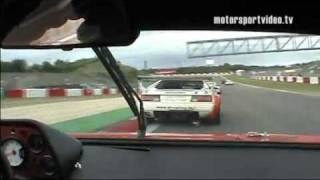 Oldtimer Grand Prix 2008  BMW M1 Inboard mit Hans Wagner [upl. by Pauiie]