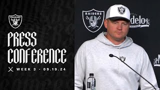 Coach Getsy ‘It’s All About Getting Better Every Single Day’  Raiders  NFL [upl. by Auroora]