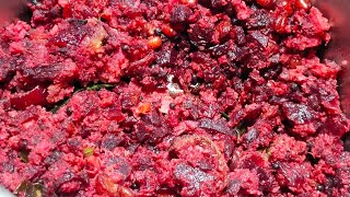 Beetroot Poriyal Recipe  in Tamil  Sangeetha Foodie  Kitchen Channel [upl. by Llekcir755]