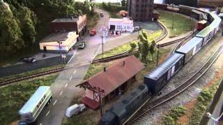 N Scale Model Train Layout quotBlue Ridgequot [upl. by Anerat]