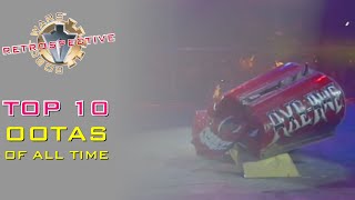 Top Ten quotOut Of The Arenaquot Flips in Robot Wars [upl. by Htomit658]