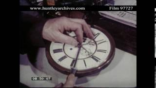 Removing Hour Hand from a Clock Archive film 97727 [upl. by Bury684]