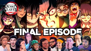 Kimetsu No Yaiba Season 4 Ep 8 Reaction Mashup Uncut  Demon Slayer 4x8 Reaction Mashup [upl. by Eal]