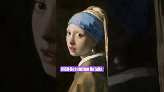 Vermeer Girl with a Pearl Earring  Detailed Appreciation shorts Art painting [upl. by Noirda]