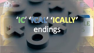 IC ICAL ICALLY Rule  Pronunciation Rule 5  How to Improve English Pronunciation [upl. by Lerim130]