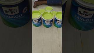 Berger Paints Making of Bright Batic paint painting colors mixing paintingideas colormixing [upl. by Ilujna924]