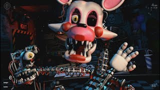 Ultimate Custom Night  Mangle Jumpscare [upl. by Alegnasor899]