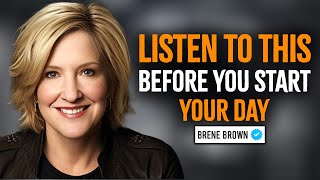 YOUR THOUGHTS DEFINE YOU  Brene Brown Motivation [upl. by Valdis]