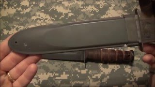 Kabar Mark 2 USN finally MineReal WW2 History [upl. by Ehcropal]