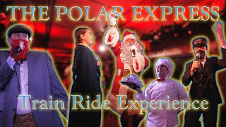 The Polar Express Train Ride Experience in Perris CA  Dream Park [upl. by Nyrb]