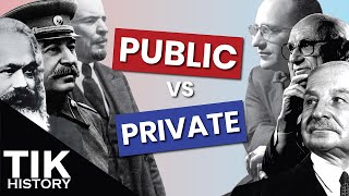 Public vs Private  The Historic Definitions of Socialism amp Capitalism [upl. by Eilliw]