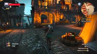 The Witcher 3 Vivaldi Bank Location Novigrad in 19 seconds NO WAFFLE [upl. by Yrailih]