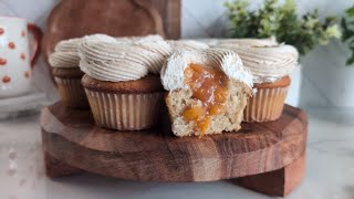 How To Make Simple Peach Filling For Cupcakes And Cakes [upl. by Hilar826]