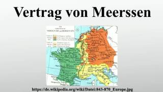 Vertrag von Meerssen [upl. by Attirehs]