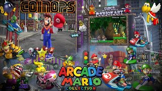 CoinOPS Next  Mario Collection amp GamePlay Unofficial by Morpheus System Artwork by Kfusan [upl. by Lunneta]