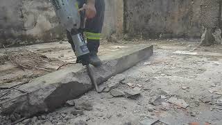 construfabmartelete rompedor wescowesco breaker hammer [upl. by Allsun]