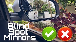 Blind spot mirror for cars  Does it really help  Unboxing and installation  car drivingtips [upl. by Eivi444]