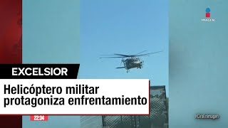 Helicóptero de la Marina se enfrenta a balazos con un convoy armado en Sinaloa [upl. by Piero]