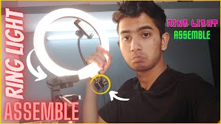 How To Assemble Ring Light 🤔🤔  Ring Light Assemble कैसे करें 🤔🤔 [upl. by Koller538]