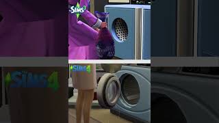 Laundry  Sims 3 vs Sims 4 [upl. by Blumenfeld756]