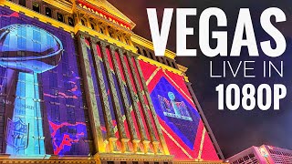 The Vegas Strip is on FIRE🔥🔥🔥1080p Superbowl LIVESTREAM [upl. by Mad]