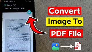 How to Convert image to pdf file Without Any software [upl. by Towbin]