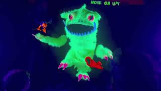 The 2024 Annual Garfield Place Black Light Halloween Puppet Show  quotMove On Upquot [upl. by Rather]