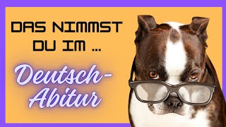 Das nimmst du im DeutschAbitur 2024 Deine Anlageberatung [upl. by Helfant996]