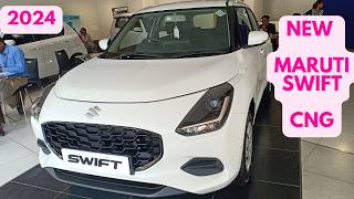 All New Maruti Suzuki Swift 12 L Petrol CNG  2024 Segment Best Mileage In CNG ampPetrolcaarnavtech [upl. by Leventhal]