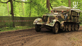 WW2 Heavy German HalfTrack SdKfz 7 [upl. by Ahsinaj]