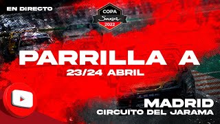 🔴 Circuito de Madrid Jarama  PARRILLA A Primera Carrera Copa Saxo 8v [upl. by Nelrah48]