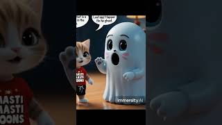 MINKI OR BHOOT CARTOON MINKI SHORTS MASTIMASTITOONS [upl. by Yeloc249]