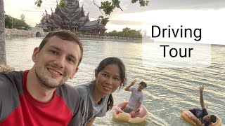 PATTAYA THAILAND DRIVING TOUR [upl. by Acim]