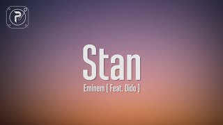 Eminem  Stan Lyrics ft Dido [upl. by Vikki]