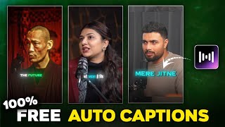 Automatic Captions Generator For Free  Zeemo Auto Captions Ai  How To Add Captions In Video [upl. by Marnie429]